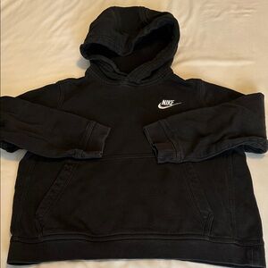 Nike Kids Black Pullover Hoodie